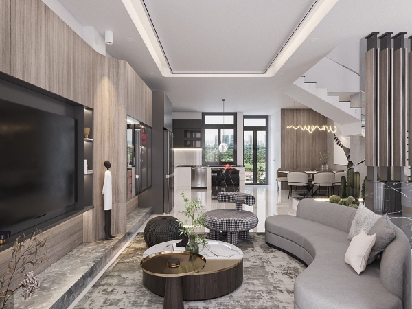 Công trình nhà phố anh Duy