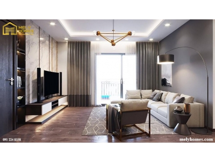 Công trình chung cư hiện đại của anh Định 